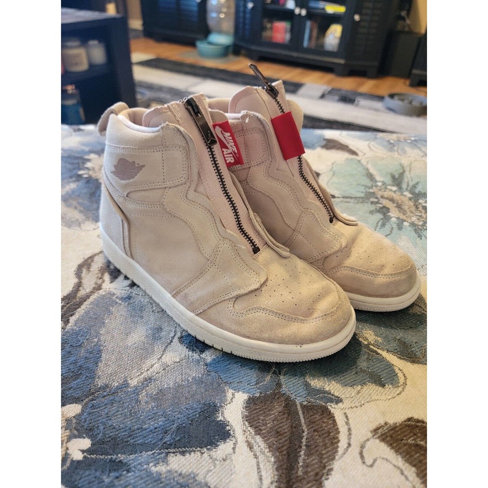 Air Jordan 1 High Zip ‘Partical Beige’ Womens Sneakers Size 7 AQ3742-205